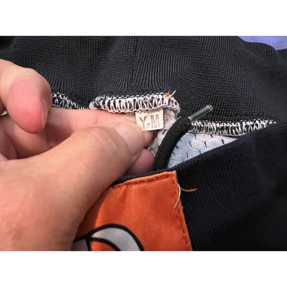 Crazy Handles Kids Youth Athletic Shorts  Size M  Colorful Graffiti Print  Artsy - Picture 5 of 6